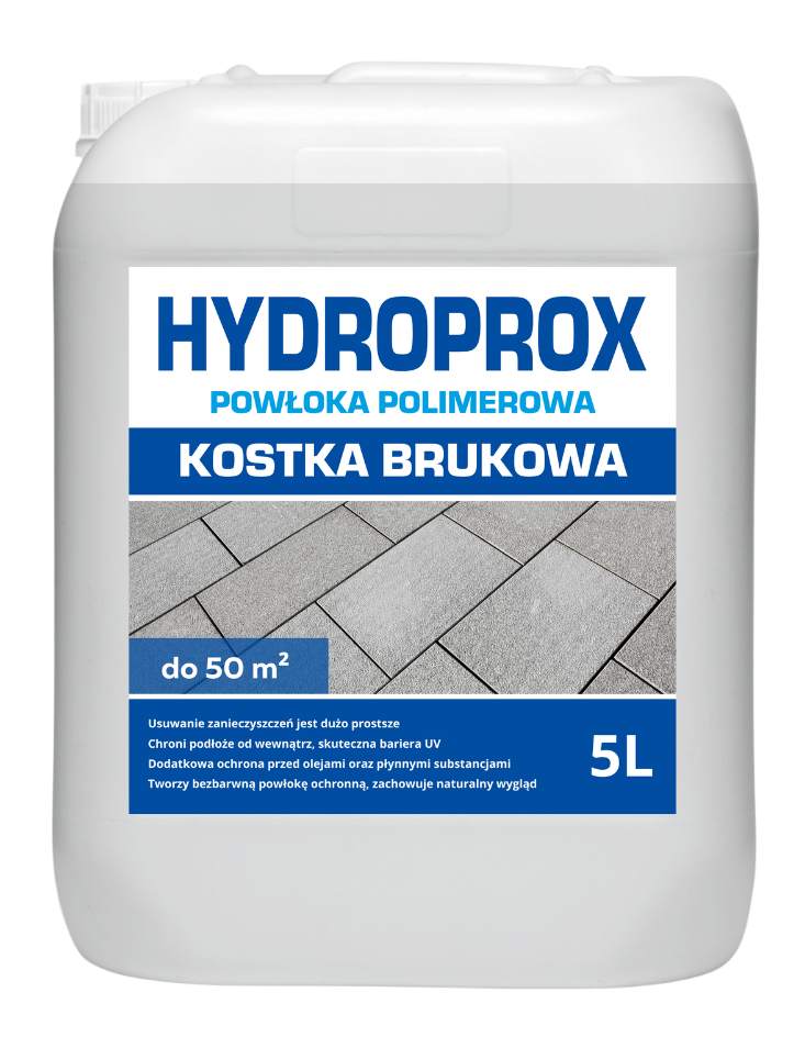 HYDROPROX polymer coating paving stones