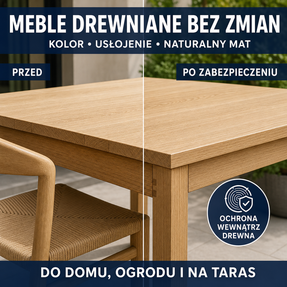 HYDROPROX polymer coating wooden furniture