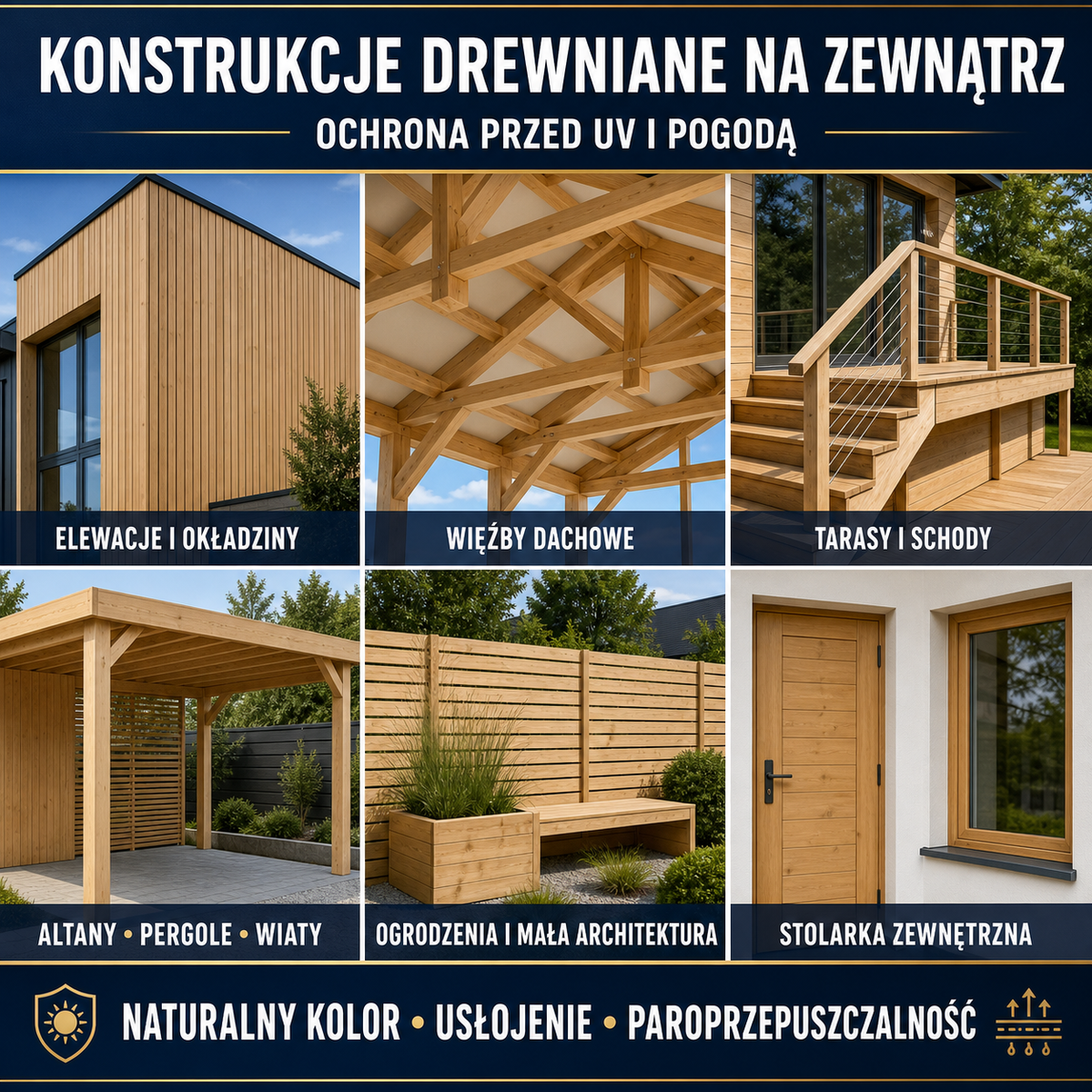 HYDROPROX wax coating wooden structures