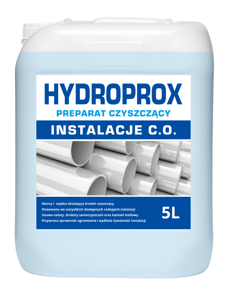 HYDROPROX cleaning preparation for central heating installations