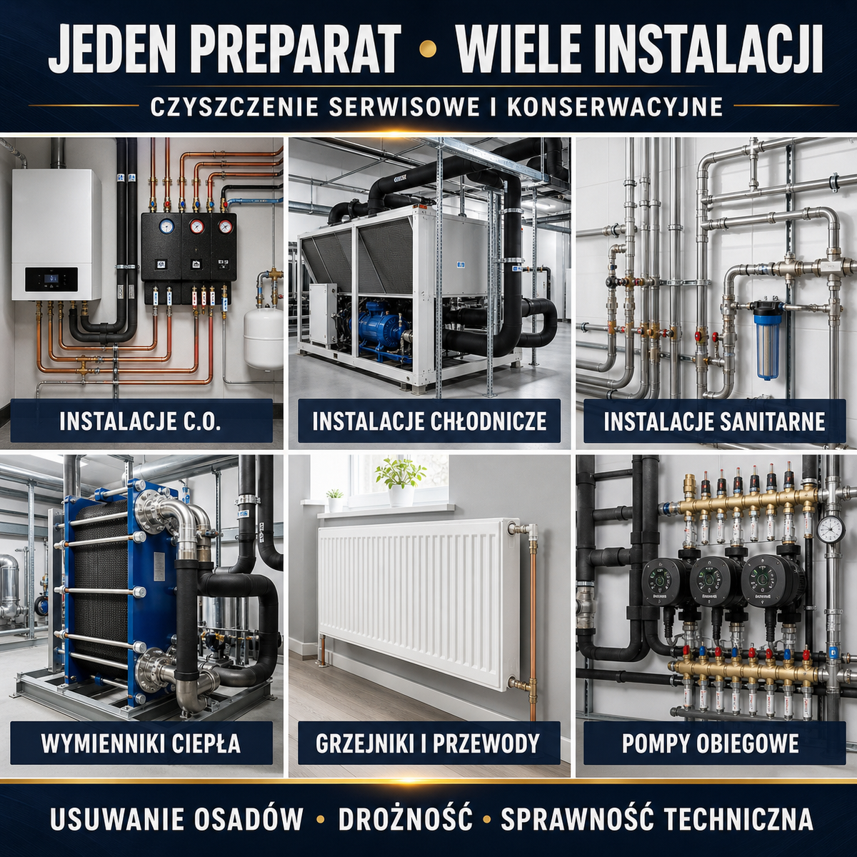 HYDROPROX cleaning preparation for central heating installations