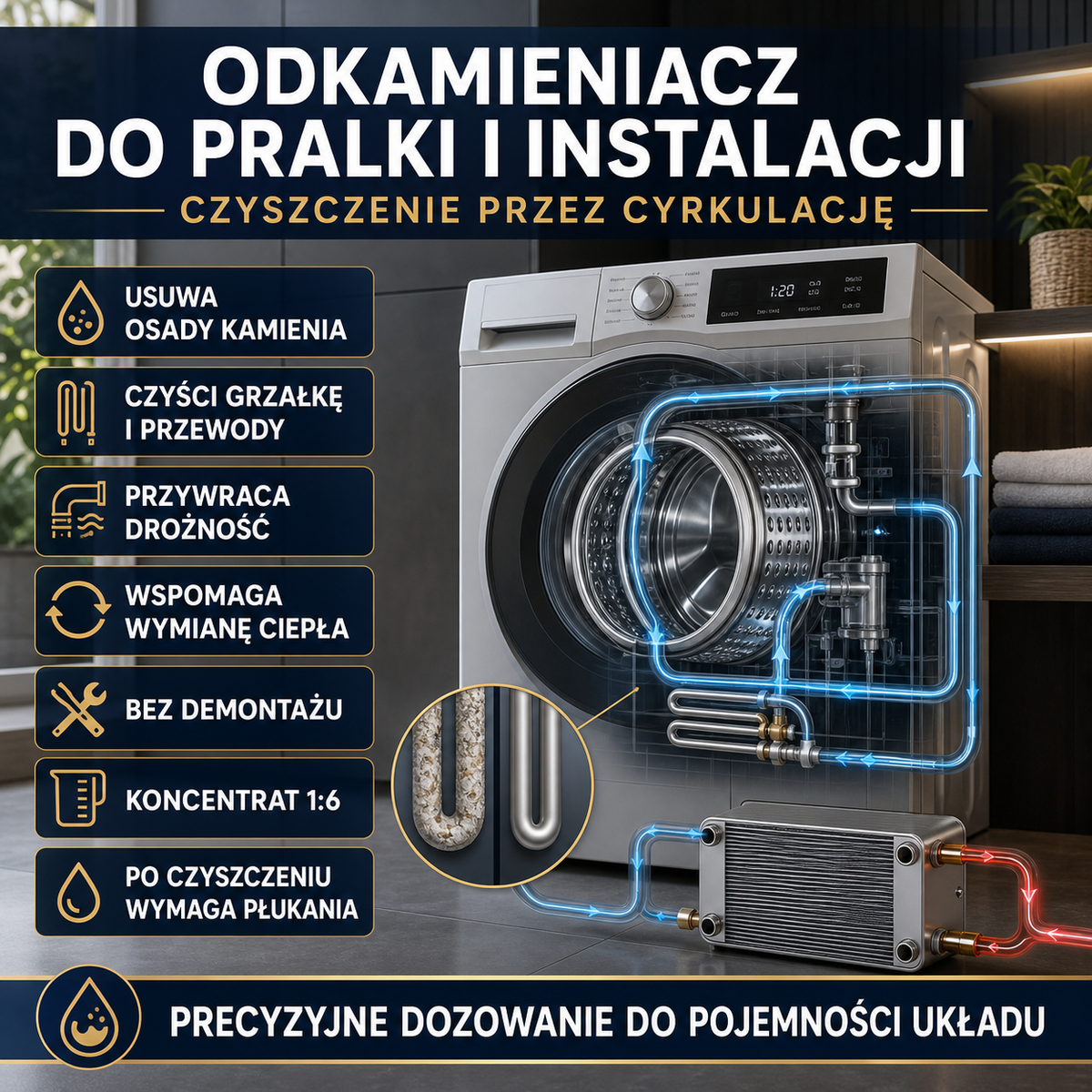 IZOMARK washing machine descaler