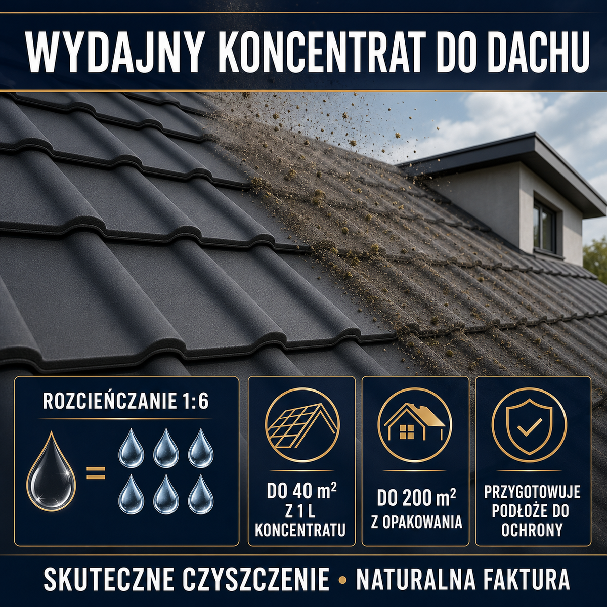 IZOMARK roof cleaning fluid