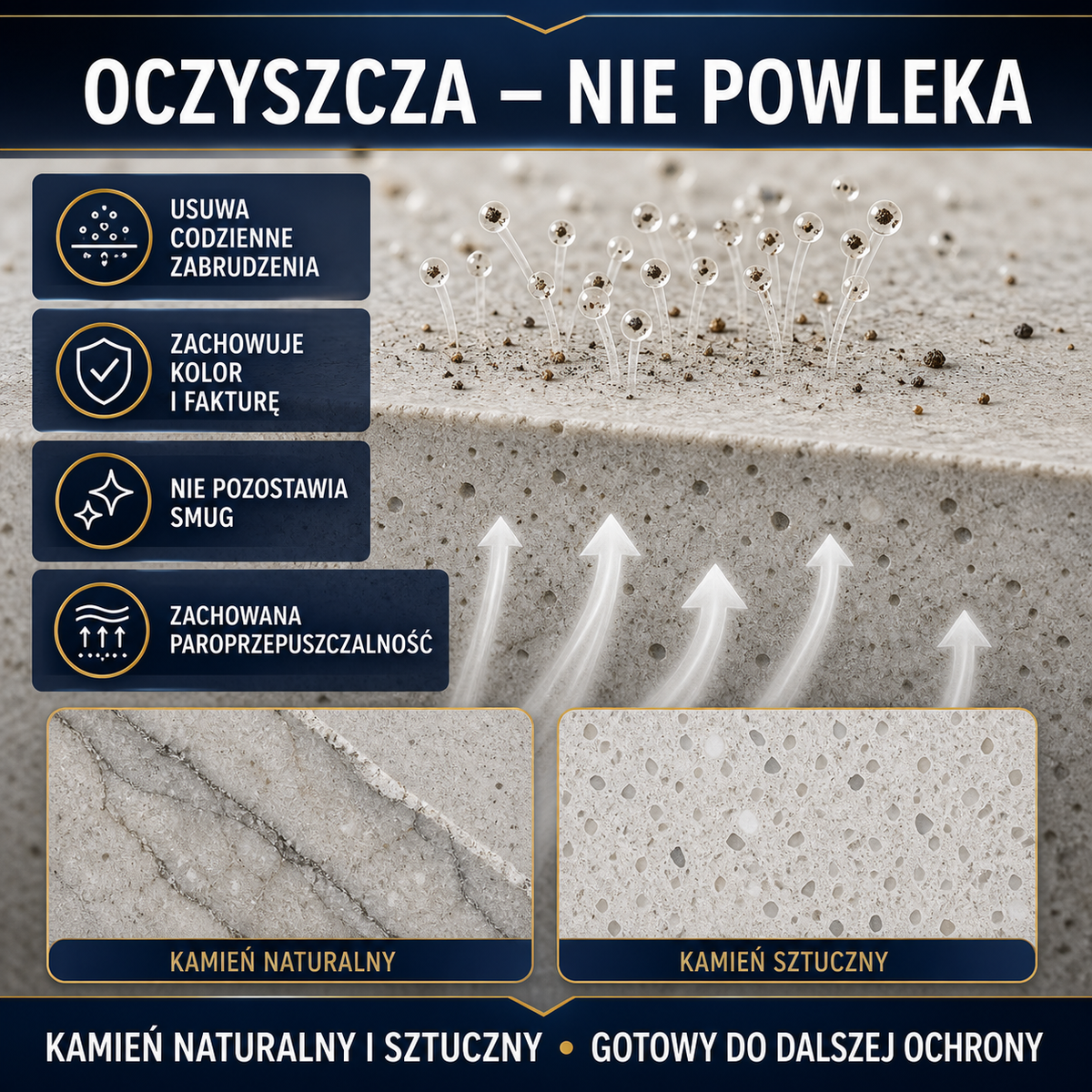 IZOMARK stone cleaning fluid