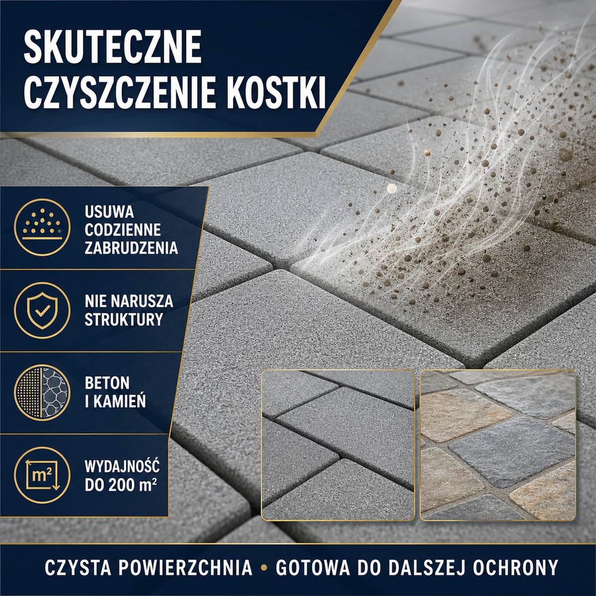IZOMARK paving stone cleaning fluid