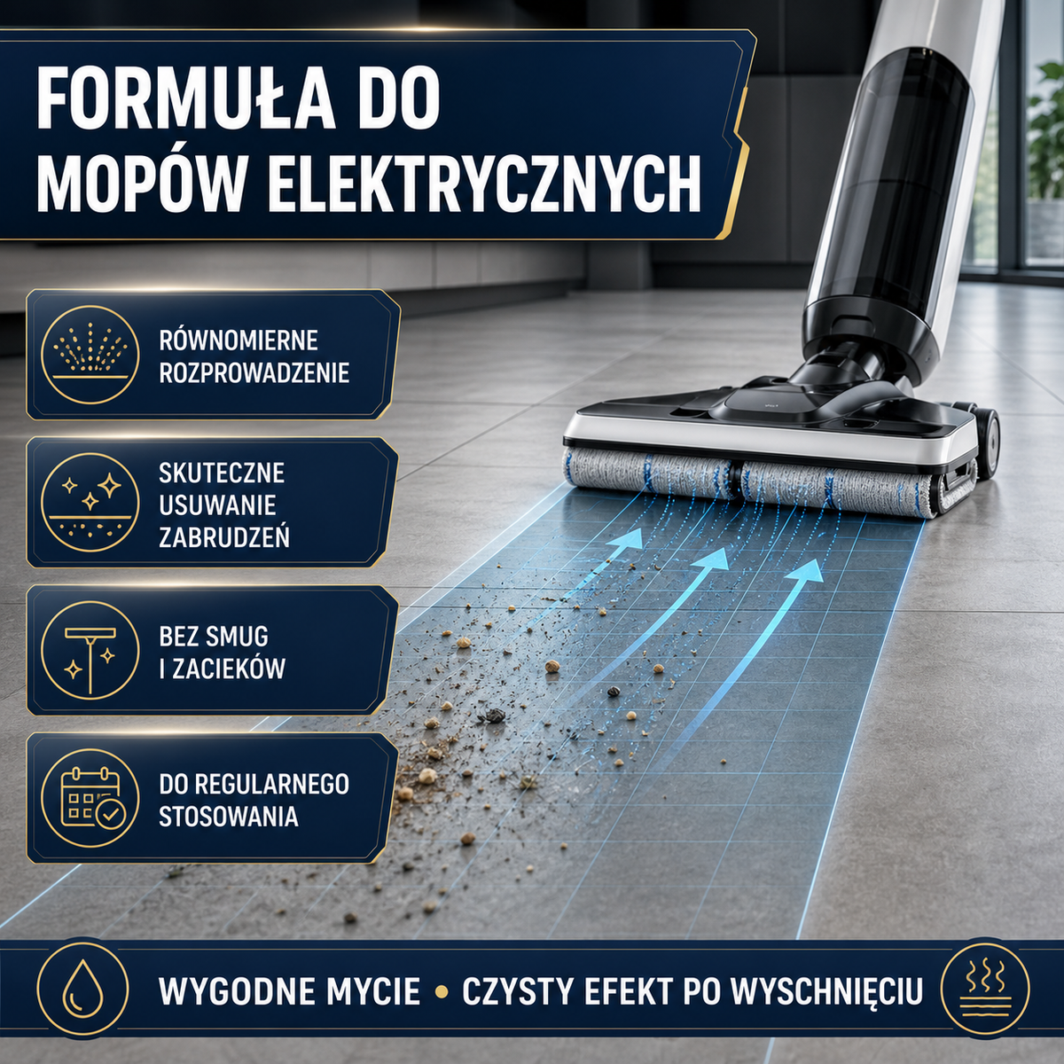 IZOMARK cleaning liquid electric mop