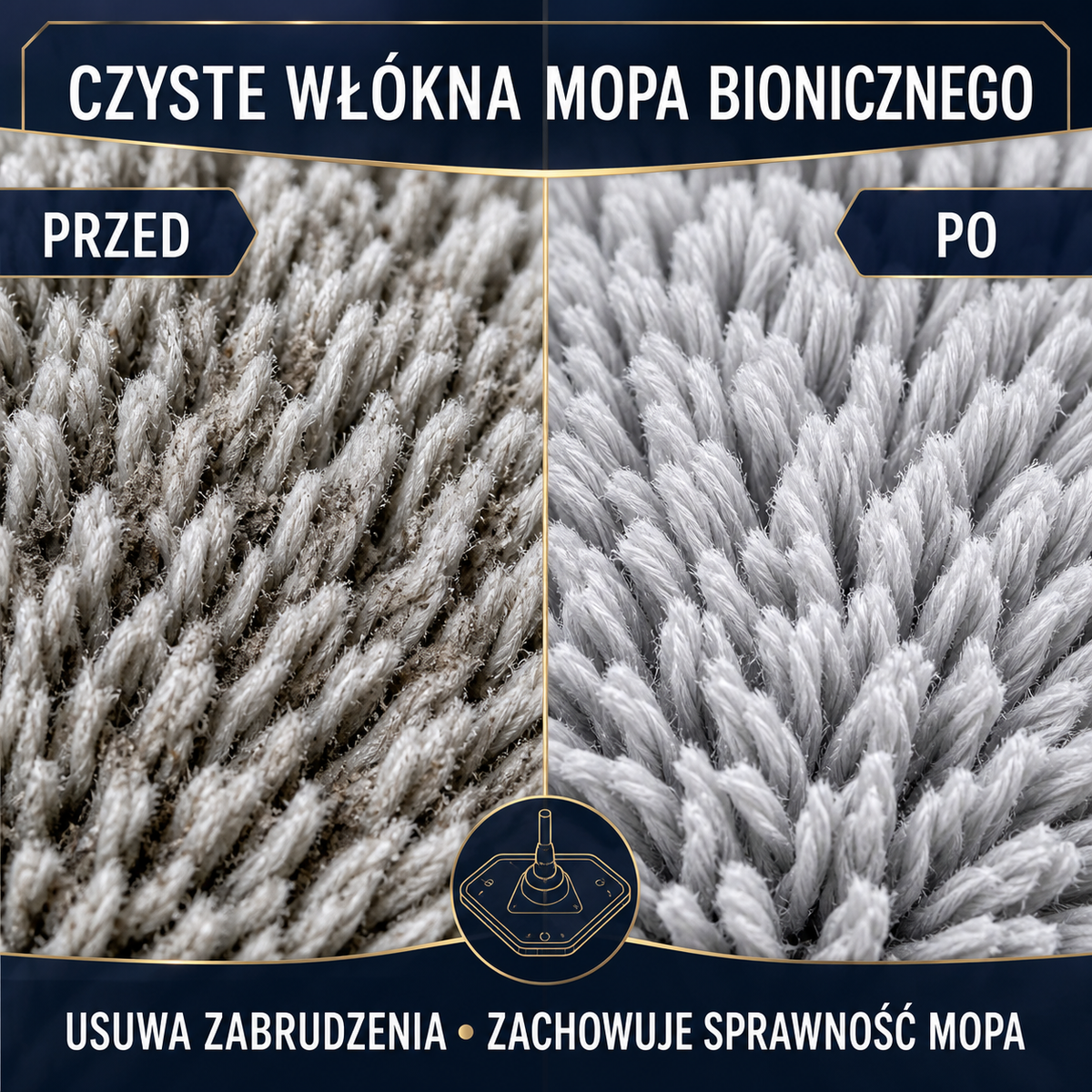 IZOMARK cleaning liquid bionic mops