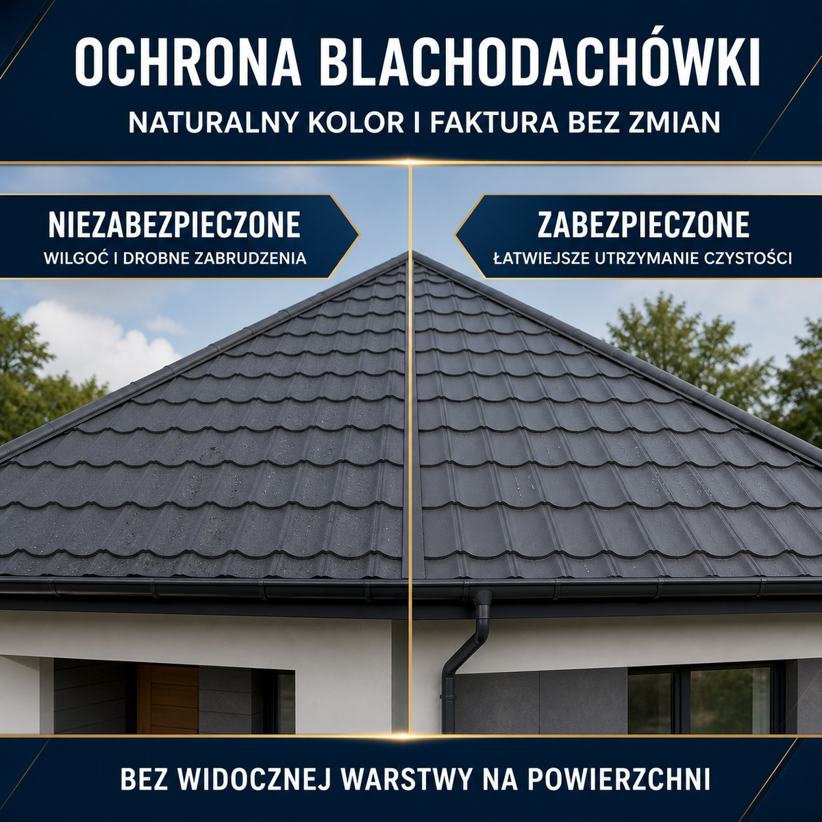 IZOMARK metal tile protective coating