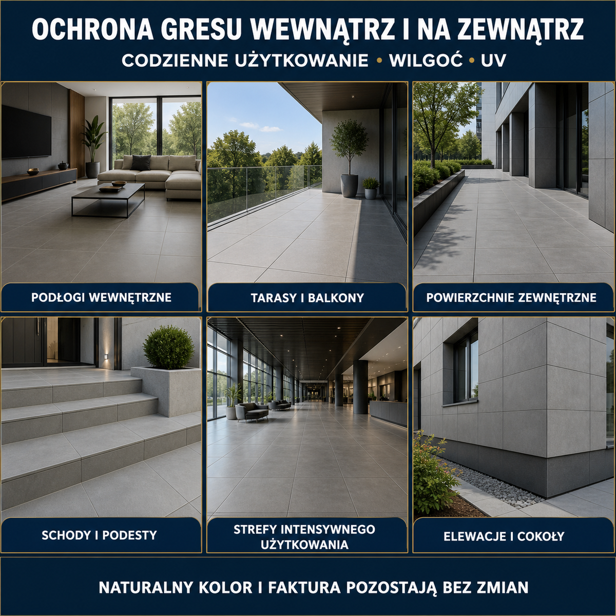 IZOMARK porcelain stoneware protective coating