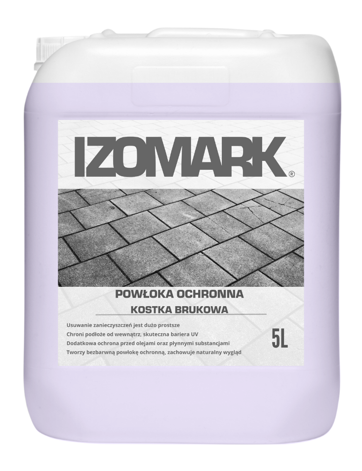 IZOMARK protective coating paving stone