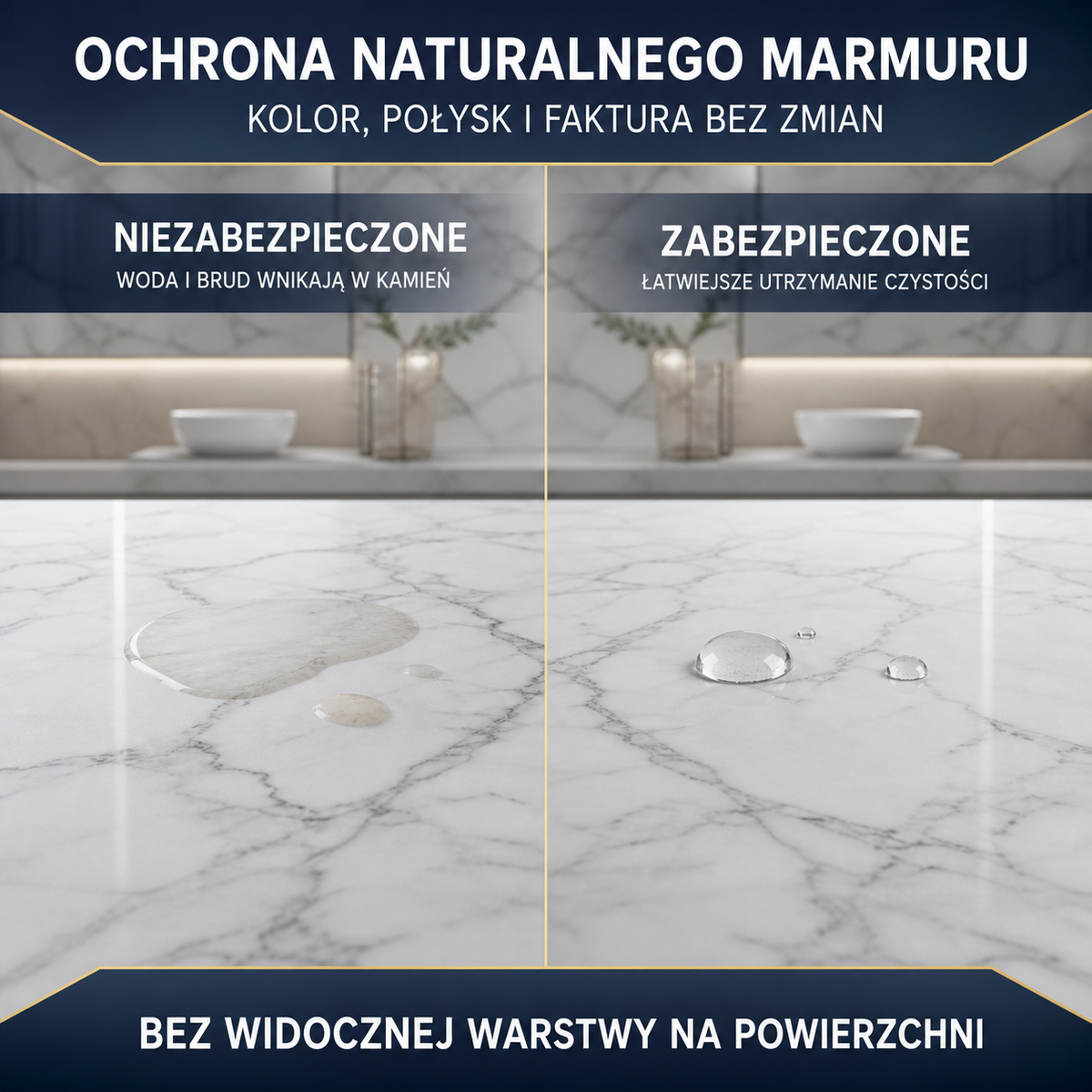 IZOMARK protective coating marble