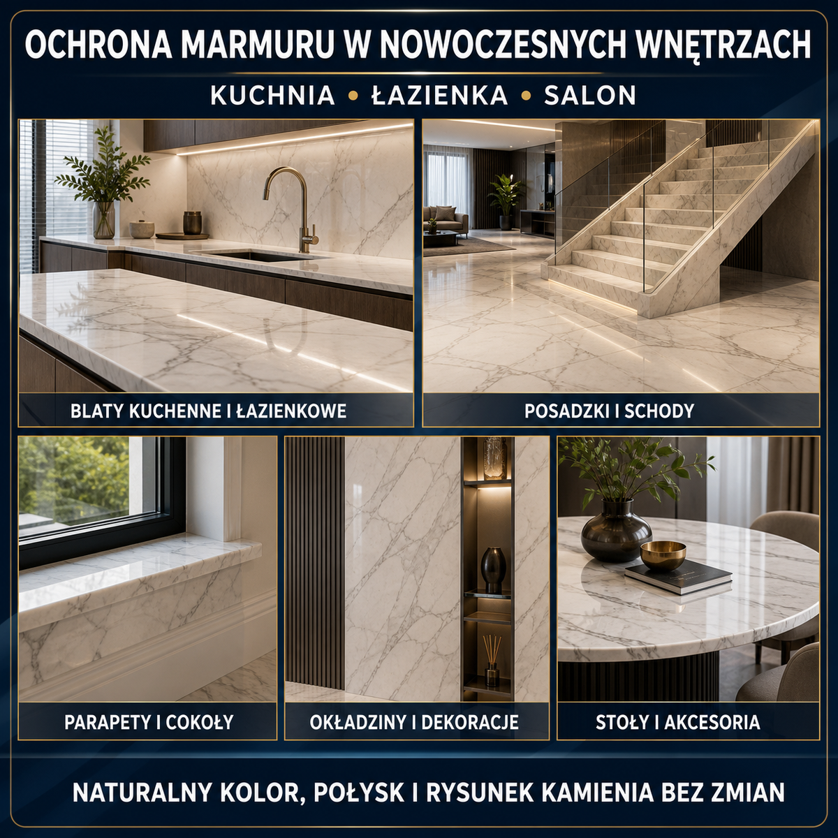 IZOMARK protective coating marble