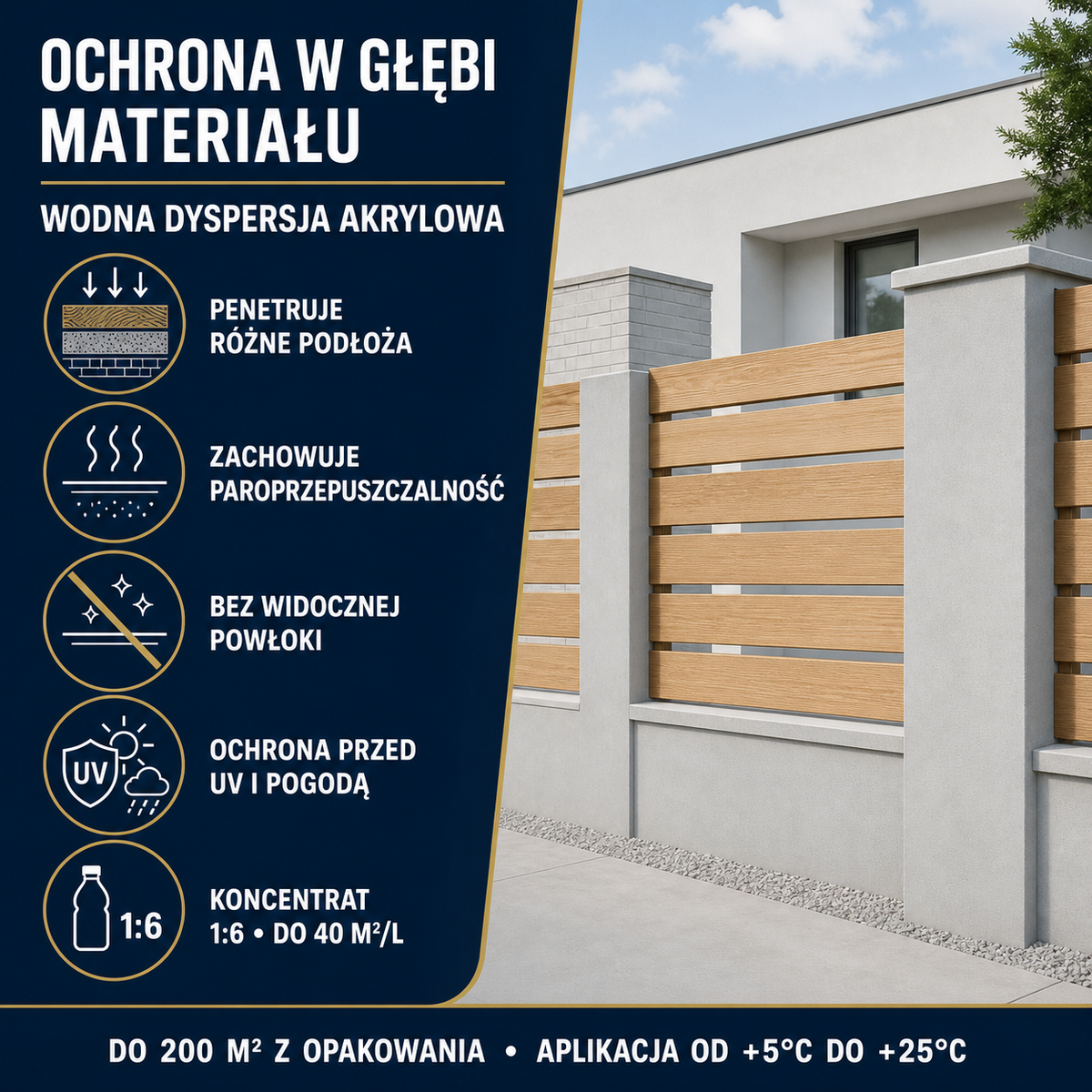 IZOMARK protective coating fence