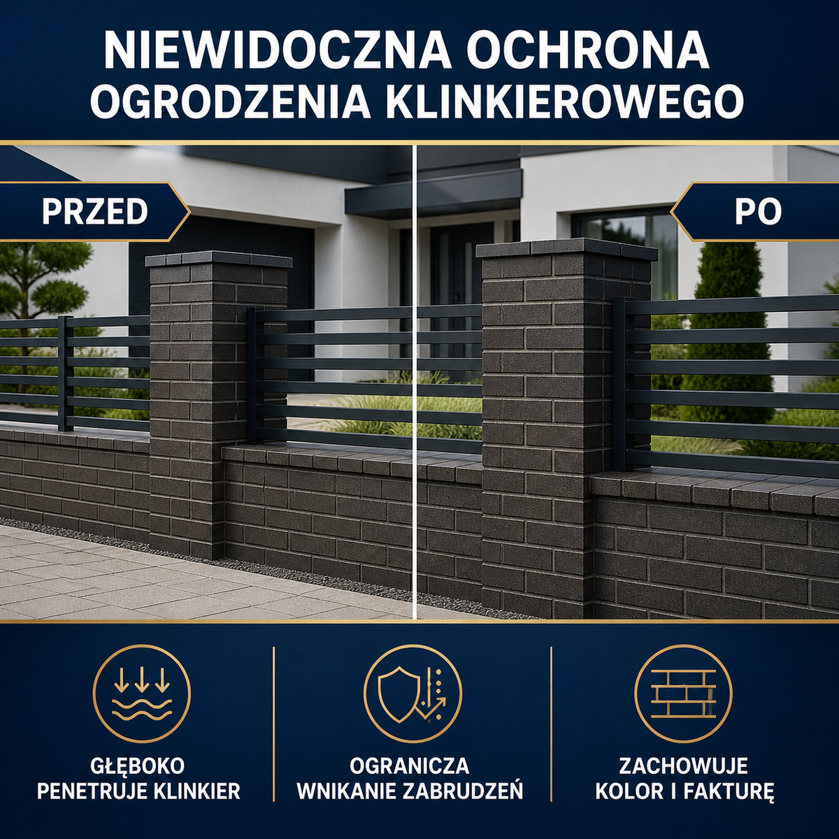 IZOMARK protective coating clinker fence