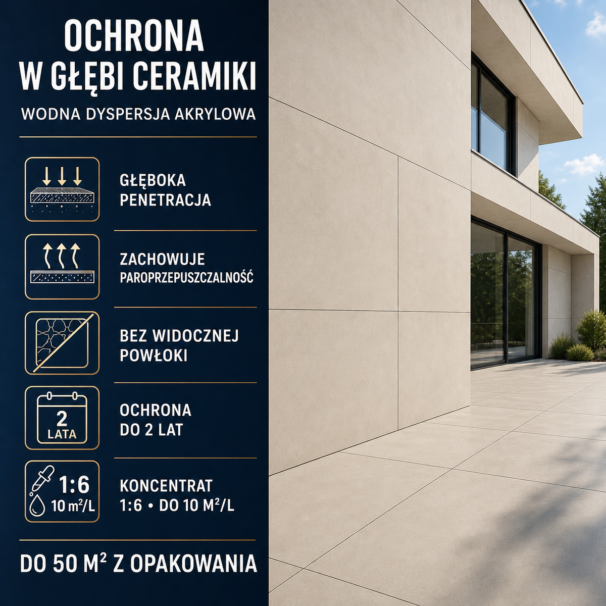 IZOMARK protective coating ceramic panels