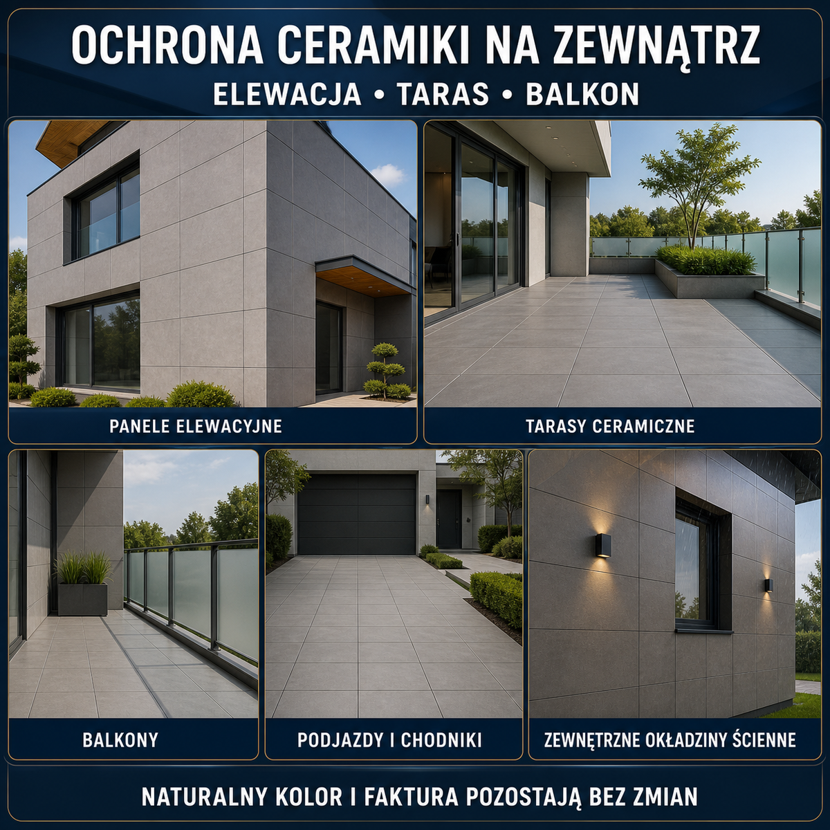 IZOMARK protective coating ceramic panels