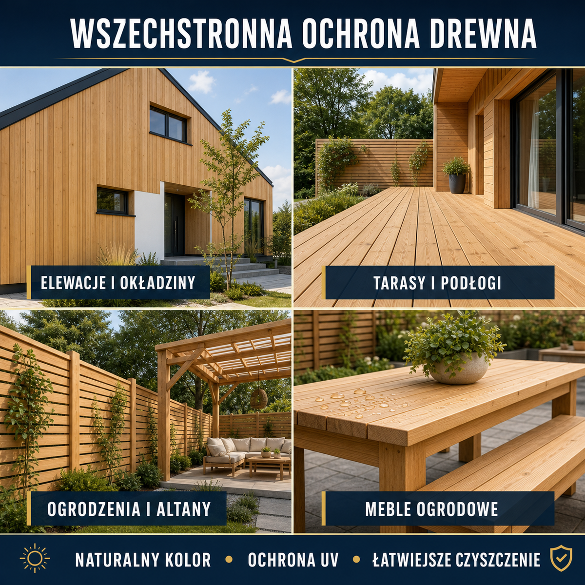 IZOMARK protective coating wooden panels