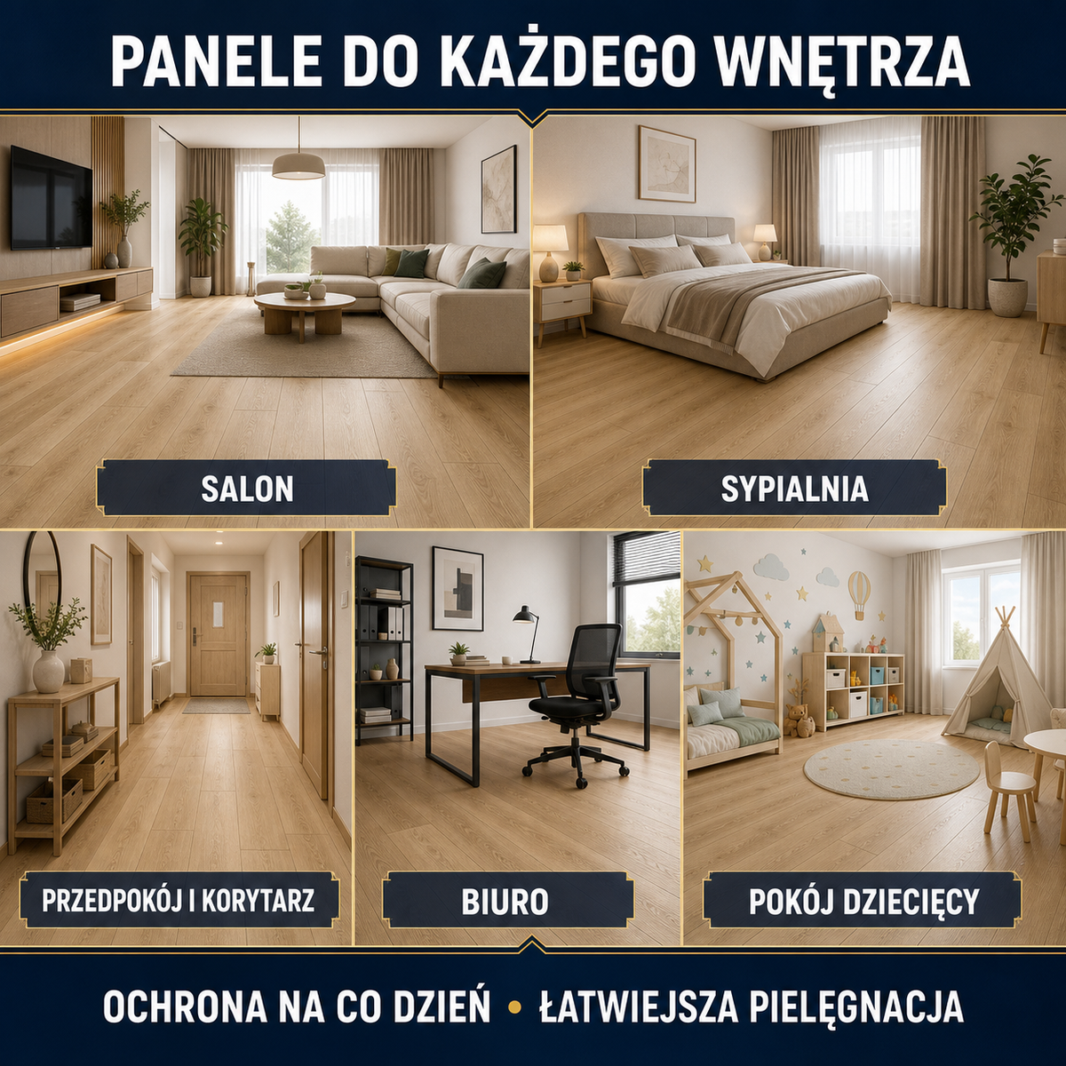 IZOMARK protective coating laminated panels