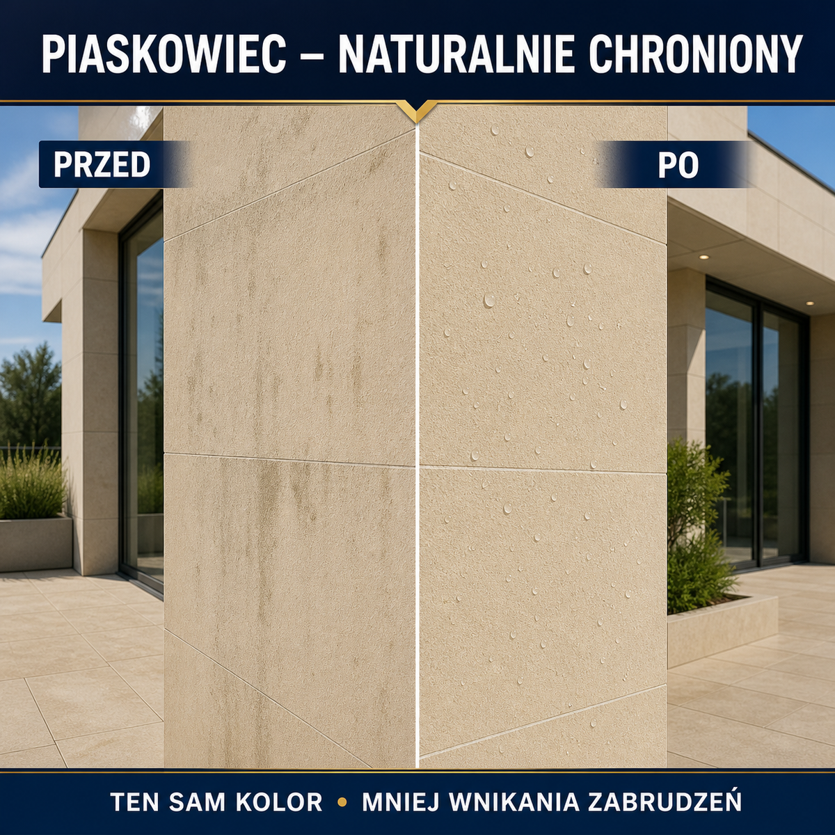 IZOMARK protective coating sandstone