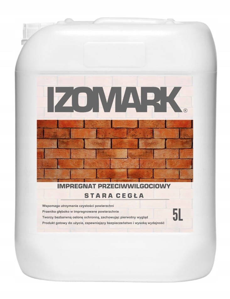 IZOMARK protective moisture-resistant coating old brick