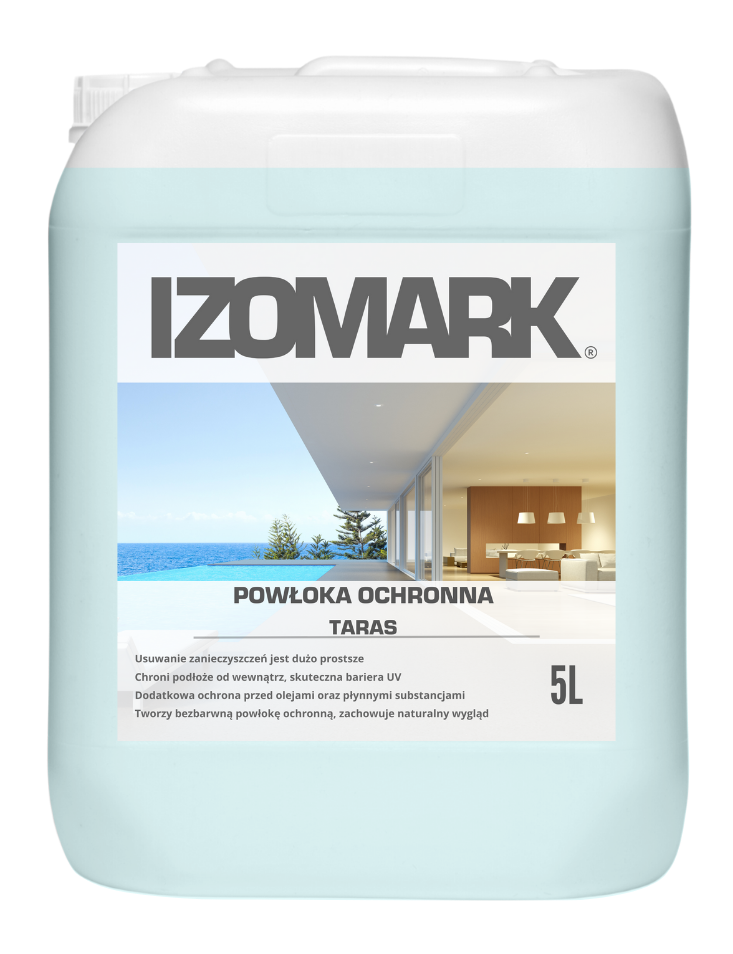 IZOMARK protective coating terrace