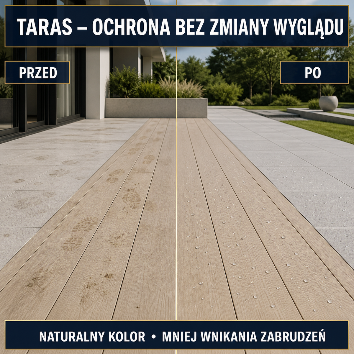 IZOMARK protective coating terrace