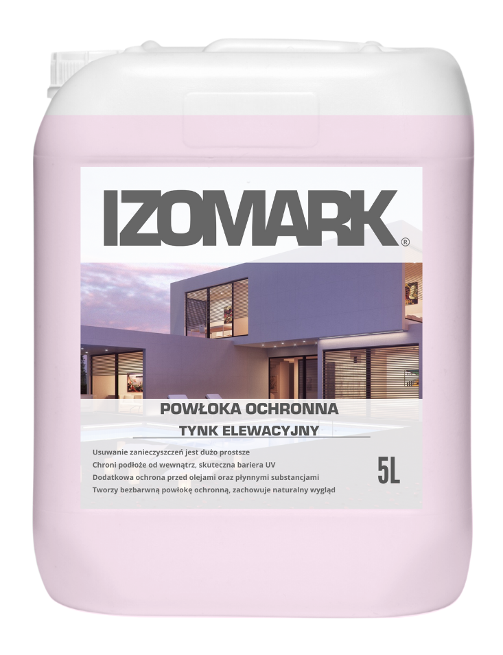 IZOMARK protective coating facade plaster
