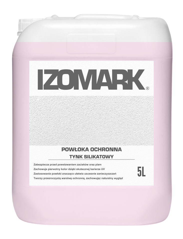 IZOMARK protective coating silicate plaster