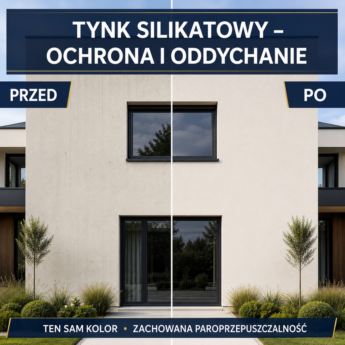 IZOMARK protective coating silicate plaster