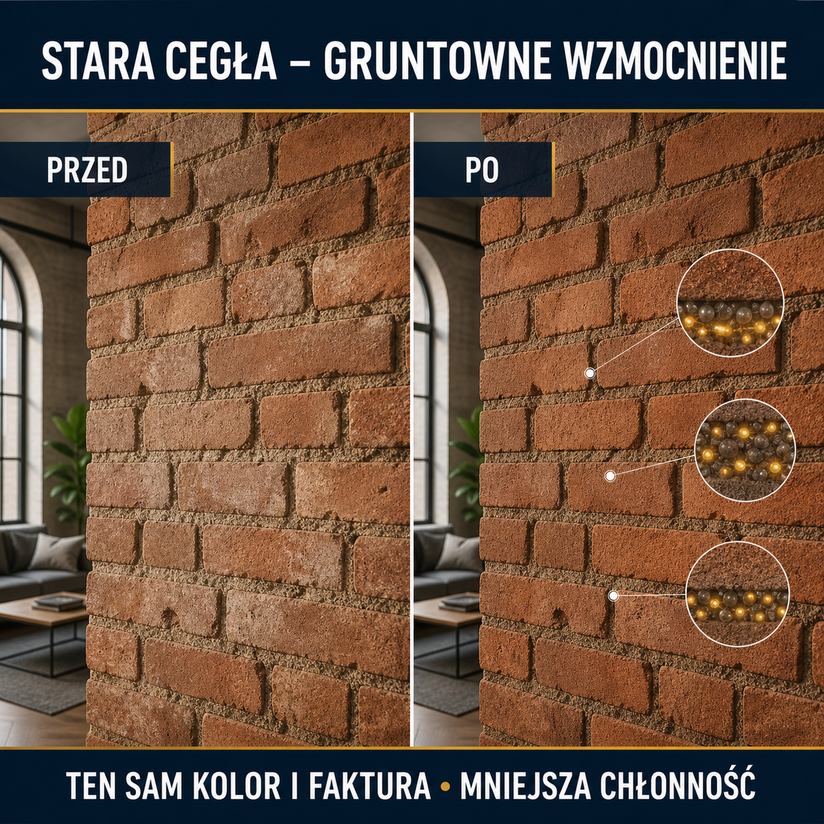 IZOMARK primer preparation old brick
